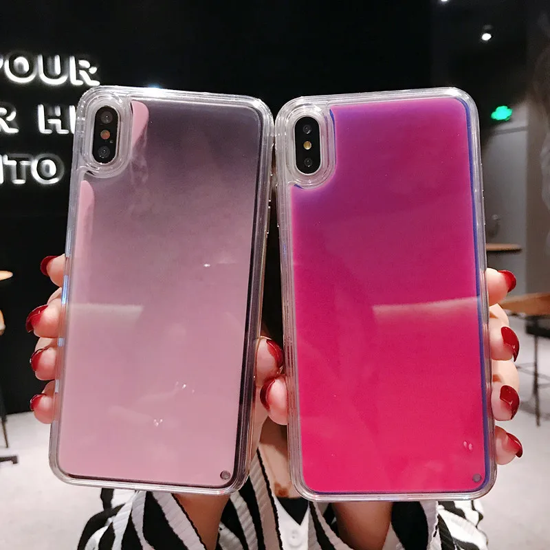Luxury Dynamic Liquid Quicksand Soft Cover Case for iPhone 6 6S 7 8 Plus X XR XS Max Luminous Phone Cases
Luxury Dynamic Liquid Quicksand Soft Cover Case for iPhone 6 6S 7 8 Plus X XR XS Max Luminous Phone Cases