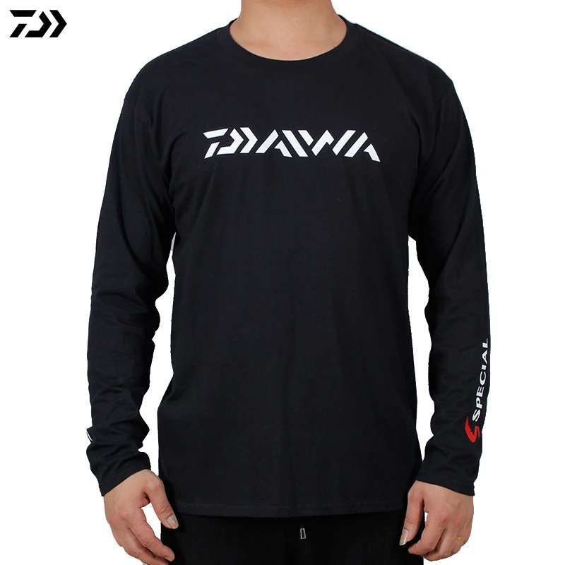 DAIWA 2018 Autumn Fishing Clothes Long Sleeve Fishing Clothing Cotton Sunscreen Breathable Anti Mosquito Anti-UV Fishing T Shirt
DAIWA 2018 Autumn Fishing Clothes Long Sleeve Fishing Clothing Cotton Sunscreen Breathable Anti Mosquito Anti-UV Fishing T Shirt