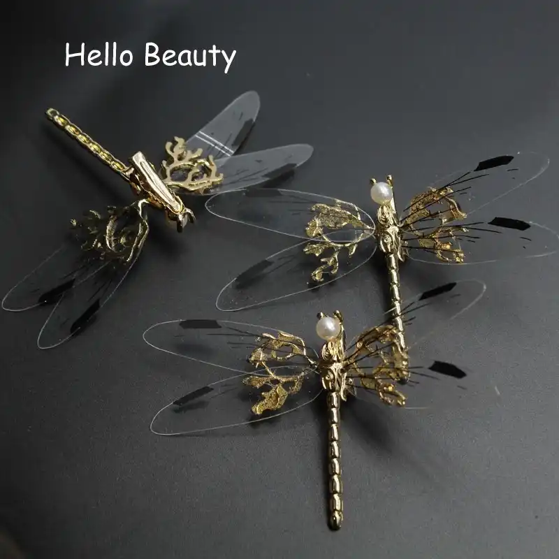 3 Pcs Novel Fancy Metal Wedding Hair Clip Bridal Pearl Hair