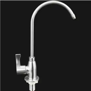 360 degree rotation High Quality Stainless Steel Single Cold Kitchen Faucet Tap Brushed Nickel New
360 degree rotation High Quality Stainless Steel Single Cold Kitchen Faucet Tap Brushed Nickel New