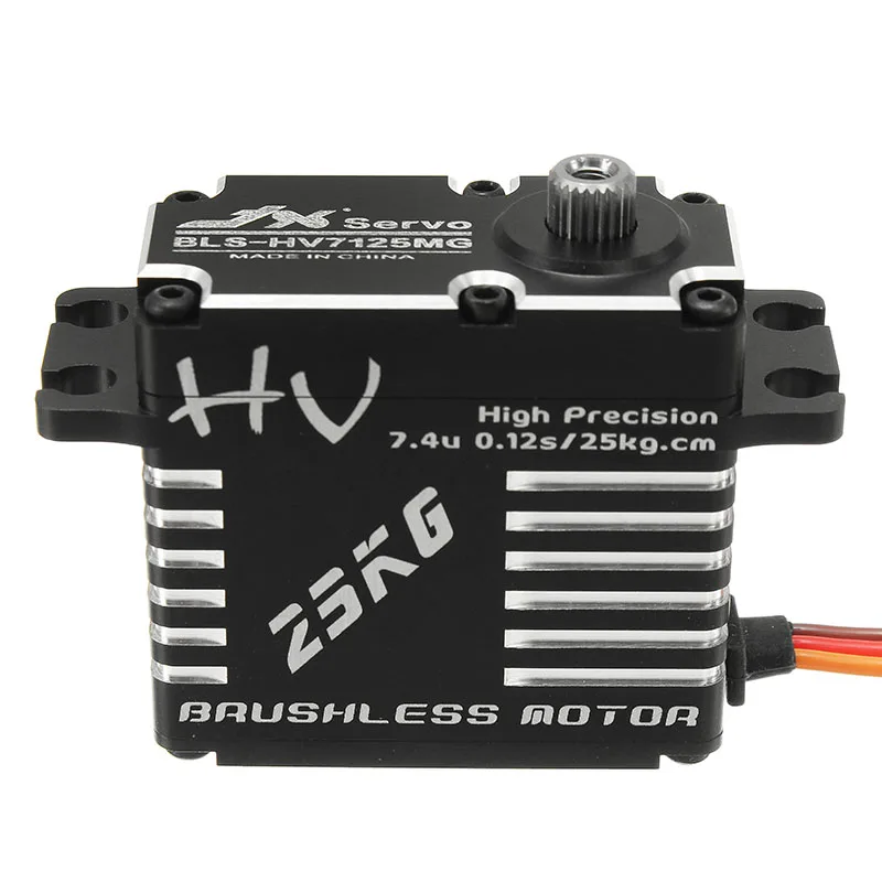 Best Sale JX BLS-HV7125MG 25KG 180 Degrees Servo HV Steel Gear Digital Brushless Servo For RC Robot Car Helicopter Spare Parts
Best Sale JX BLS-HV7125MG 25KG 180 Degrees Servo HV Steel Gear Digital Brushless Servo For RC Robot Car Helicopter Spare Parts