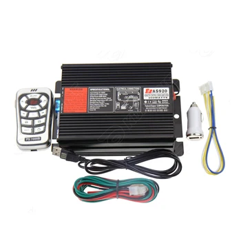 200W Wireless Car Electronic Siren Warning Siren 10 Tones with Remote Light Switches without Speaker
200W Wireless Car Electronic Siren Warning Siren 10 Tones with Remote Light Switches without Speaker