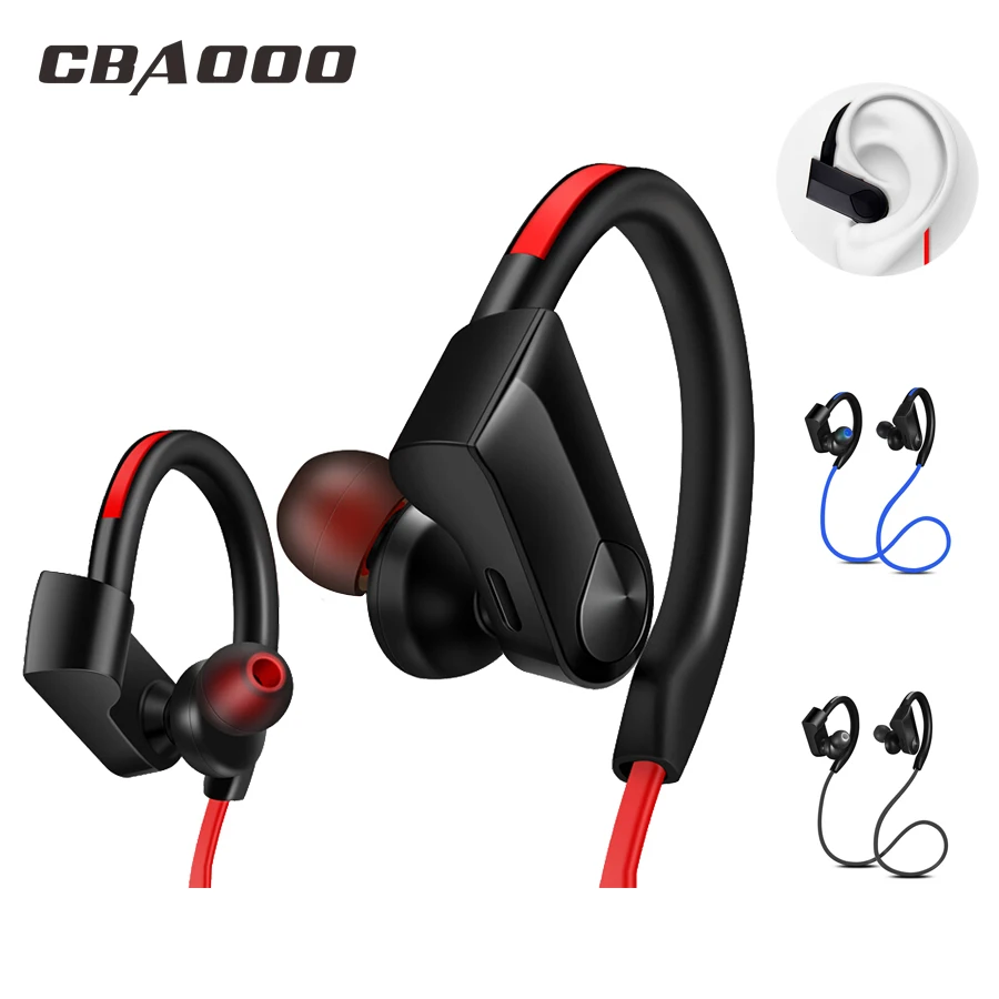 CBAOOO Wireless Bluetooth Earphones IPX4 Waterproof Headphone Handsfree Stereo Bass Headset Sport Earbuds with mic for phones
CBAOOO Wireless Bluetooth Earphones IPX4 Waterproof Headphone Handsfree Stereo Bass Headset Sport Earbuds with mic for phones