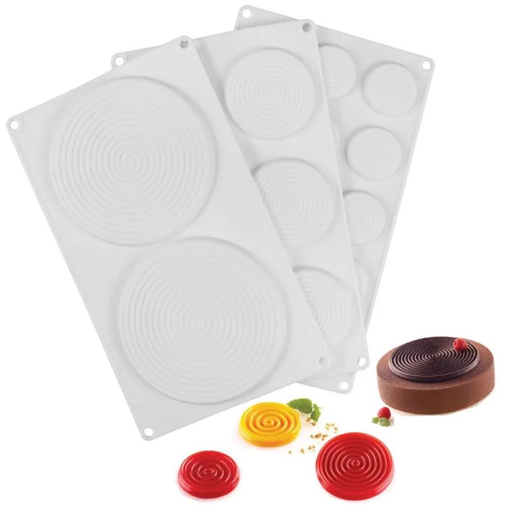 1 Pcs Spiral Shape Silicone Mold 6 Holes Peach 3D Cake Moulds Mousse For Ice Creams Chocolate Pastry Bakeware Dessert Art Pan
1 Pcs Spiral Shape Silicone Mold 6 Holes Peach 3D Cake Moulds Mousse For Ice Creams Chocolate Pastry Bakeware Dessert Art Pan