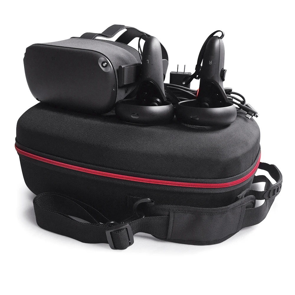 Newest EVA Hard Bag Protect Cover Storage Box Cover Carrying Case For Oculus Quest Virtual Reality System and Accessories
Newest EVA Hard Bag Protect Cover Storage Box Cover Carrying Case For Oculus Quest Virtual Reality System and Accessories