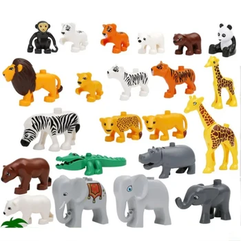 Animal Model Figures big Building Block Sets Elephant monkey Horse kids educational toys for children Gift
Animal Model Figures big Building Block Sets Elephant monkey Horse kids educational toys for children Gift