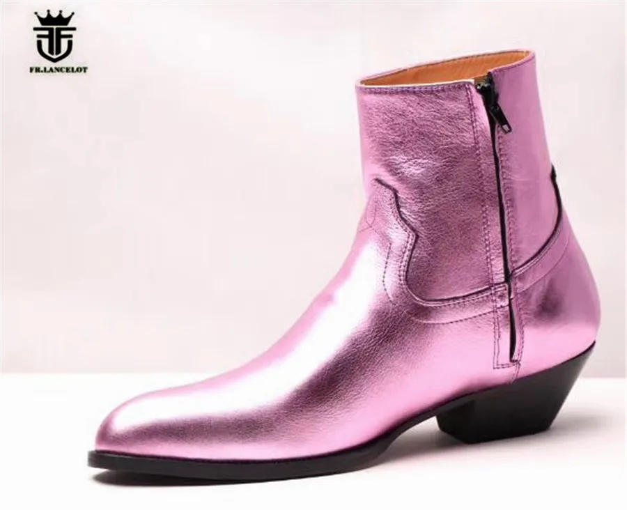 Catwalk trend wedge Skinny Slim Leather Gentlemen Pointed Toe Boots Personalized Causal Dress party Denim Shoes
Catwalk trend wedge Skinny Slim Leather Gentlemen Pointed Toe Boots Personalized Causal Dress party Denim Shoes