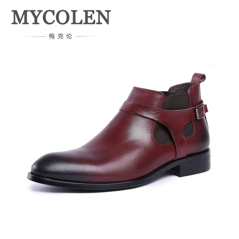 MYCOLEN Spring Autumn Classical Leather Chelsea Boots For Men Fashion Ankle High Boots Men's All Match Business Shoes
MYCOLEN Spring Autumn Classical Leather Chelsea Boots For Men Fashion Ankle High Boots Men's All Match Business Shoes