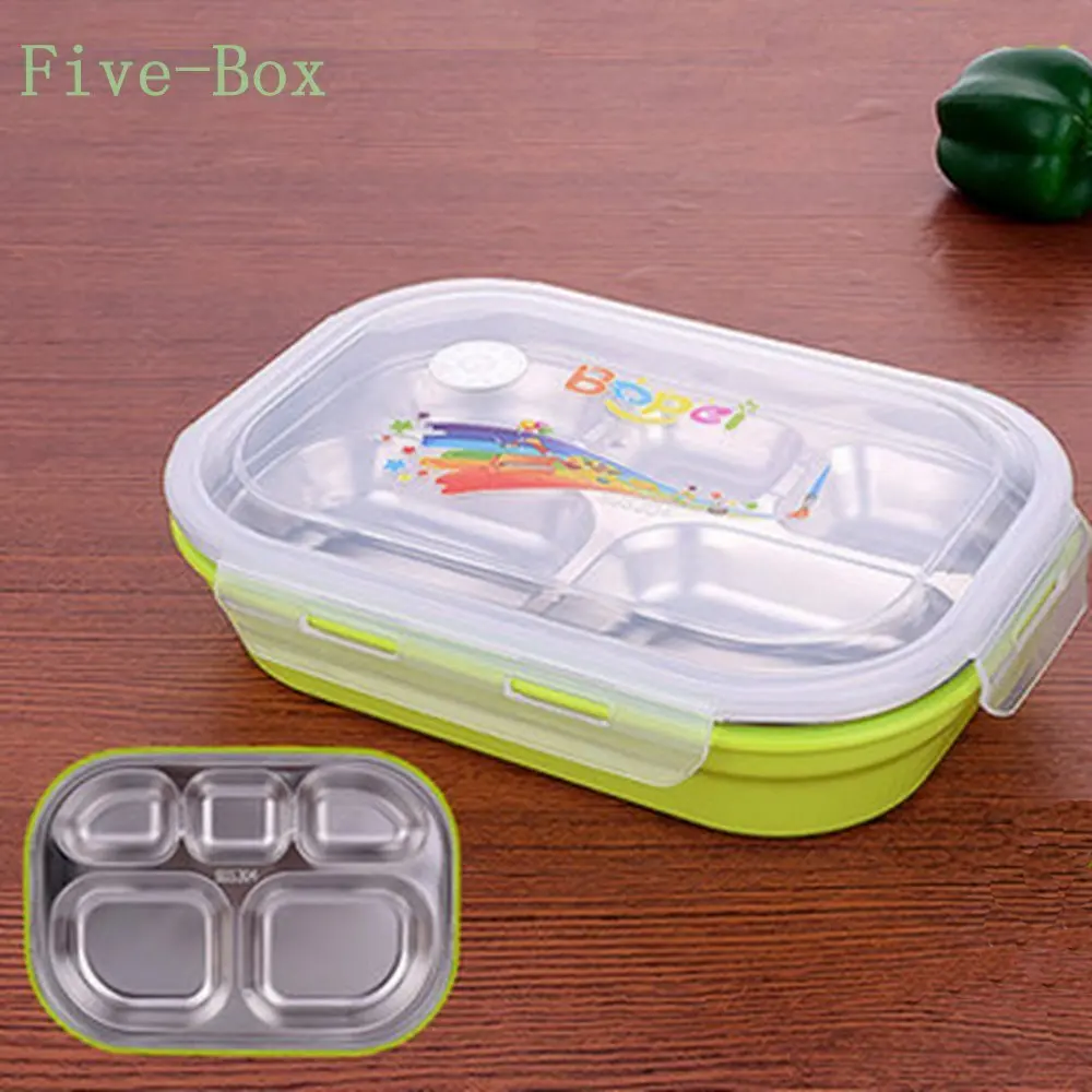 Supreme Quality Stainless Steel 304 Children Style Lunch Bo-Microwave Bento Box.(00184
Supreme Quality Stainless Steel 304 Children Style Lunch Bo-Microwave Bento Box.(00184