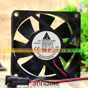 For Delta AFB0724VH 7025 24V 0.33A 7CM/cm Inverter Double Ball Cooling Fan
For Delta AFB0724VH 7025 24V 0.33A 7CM/cm Inverter Double Ball Cooling Fan