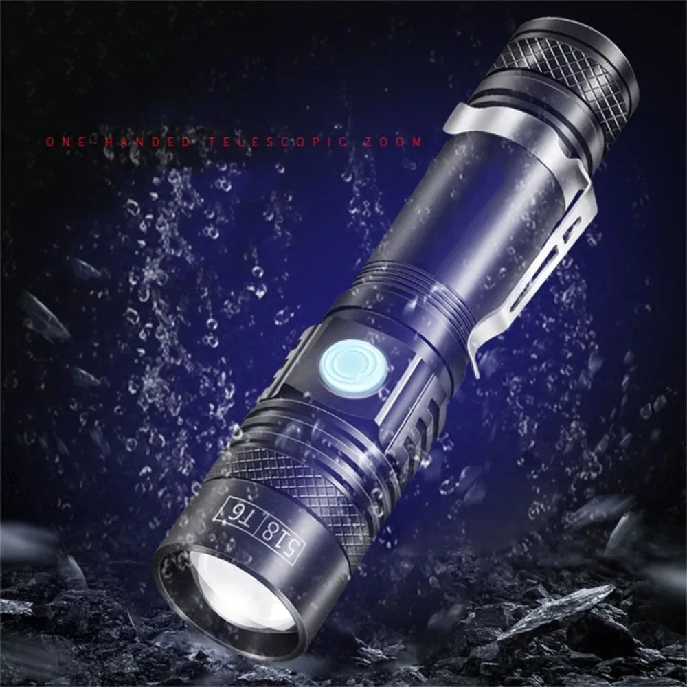 LED Flashlight Multifunctional Torch Waterproof Super Bright Flashlight for Outdoor Night Riding/Camping/Emergency
LED Flashlight Multifunctional Torch Waterproof Super Bright Flashlight for Outdoor Night Riding/Camping/Emergency