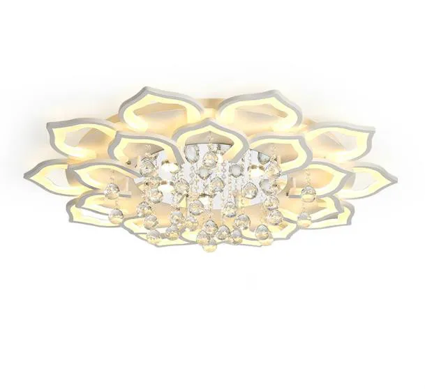 White Acrylic Modern Chandelier Lights For Living Room Bedroom remote control Led indoor Lamp Home dimmable Lighting Fixtures de
White Acrylic Modern Chandelier Lights For Living Room Bedroom remote control Led indoor Lamp Home dimmable Lighting Fixtures de