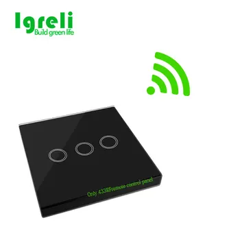 3 Buttons Smart Home Remote Controller With Glass Panel Material For 433mhz Touch Switch,switch To Stick Control Distance 20m
3 Buttons Smart Home Remote Controller With Glass Panel Material For 433mhz Touch Switch,switch To Stick Control Distance 20m