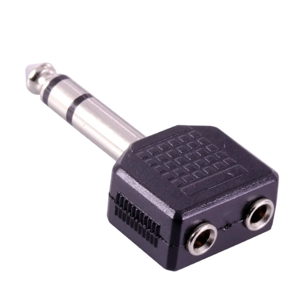 Audio Converter 6.5 male To 3.5 Double Female Socket 6.35 Dual Channel To 2 Hole Jack 6.35 Dual Track to Double 3.5
Audio Converter 6.5 male To 3.5 Double Female Socket 6.35 Dual Channel To 2 Hole Jack 6.35 Dual Track to Double 3.5
