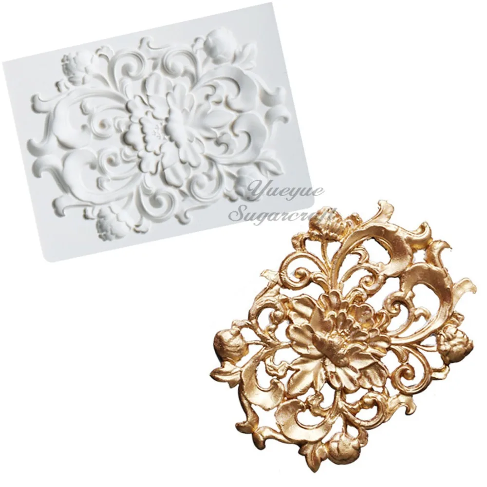 Yueyue Sugarcraft Flower silicone mold fondant mold cake decorating tools chocolate gumpaste mold
Yueyue Sugarcraft Flower silicone mold fondant mold cake decorating tools chocolate gumpaste mold