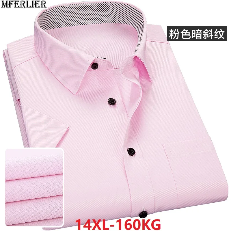 MFERLIER winter shirts for men long sleeve large size big 5XL office shirt formal simple 9XL 10XL 12XL autumn work shirts Pink
MFERLIER winter shirts for men long sleeve large size big 5XL office shirt formal simple 9XL 10XL 12XL autumn work shirts Pink