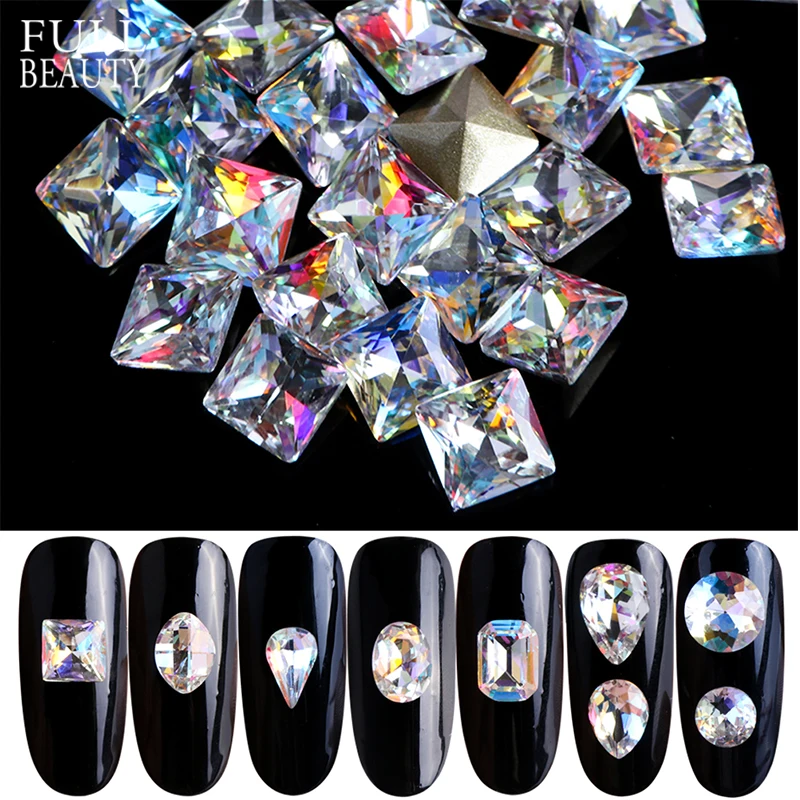 Full Beauty 10pcs Super Glitter Crystal Nail Gems Oval Waterdrop Diamond Shinny Stone Nail Art Rhinestone Manicure Tips CH069
Full Beauty 10pcs Super Glitter Crystal Nail Gems Oval Waterdrop Diamond Shinny Stone Nail Art Rhinestone Manicure Tips CH069