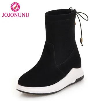 FITWEE Women Half Short Stretch Boots Fashion Bowknot Winter Shoes Women Round Toe Zipper Warm Shoes Flats Boots Size 34-39
FITWEE Women Half Short Stretch Boots Fashion Bowknot Winter Shoes Women Round Toe Zipper Warm Shoes Flats Boots Size 34-39