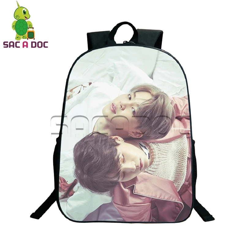 Kpop Bangtan Boys BTS Backpack Korean Style School Bags for Teenagers SUGA V JIMIN Wings Printing Laptop Travel Backpack
Kpop Bangtan Boys BTS Backpack Korean Style School Bags for Teenagers SUGA V JIMIN Wings Printing Laptop Travel Backpack