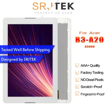 Srjtek LCD display Matrix For Acer Iconia One 10 B3-A20 A5008 LCD Screen Touch Screen Digitizer Tablet PC Assembly with Frame
Srjtek LCD display Matrix For Acer Iconia One 10 B3-A20 A5008 LCD Screen Touch Screen Digitizer Tablet PC Assembly with Frame