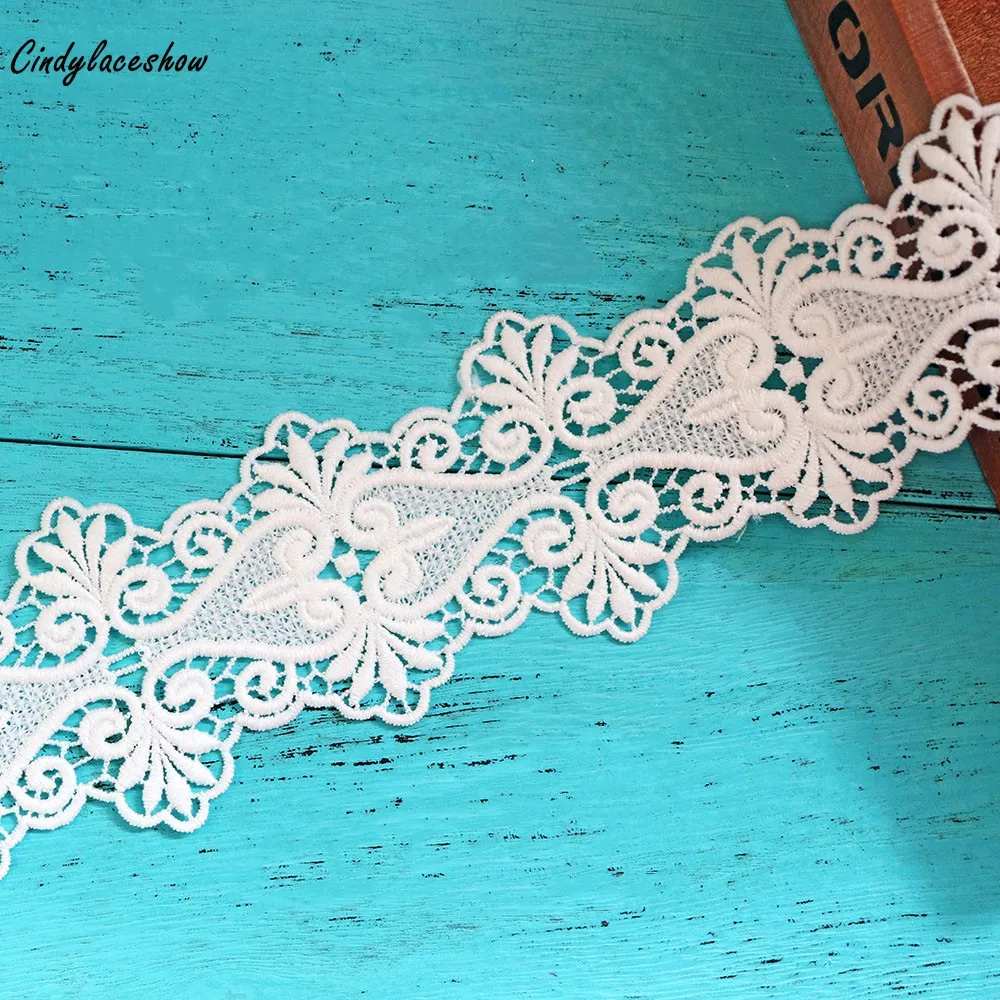2 Yards Vintage Beautiful White Lace Ribbon Tape 7.5cm Width Lace Trim DIY Embroidered For Sewing Decoration african lace fabric
2 Yards Vintage Beautiful White Lace Ribbon Tape 7.5cm Width Lace Trim DIY Embroidered For Sewing Decoration african lace fabric
