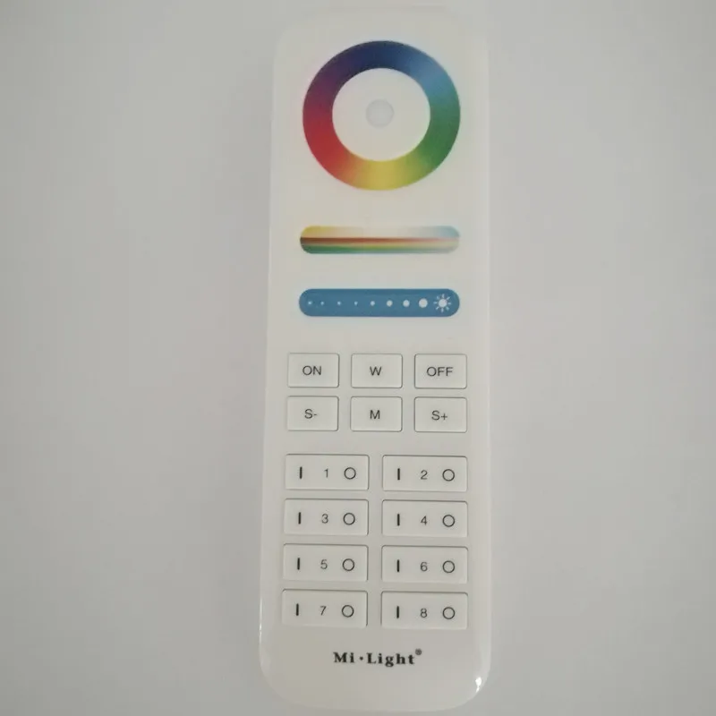 20PCS Mi.Light 2.4G 8-Zone 16Million colors RGB+CCT Led Wireless Remote Controller FUT089 For Milight LS2, LED strip,led bulb
20PCS Mi.Light 2.4G 8-Zone 16Million colors RGB+CCT Led Wireless Remote Controller FUT089 For Milight LS2, LED strip,led bulb