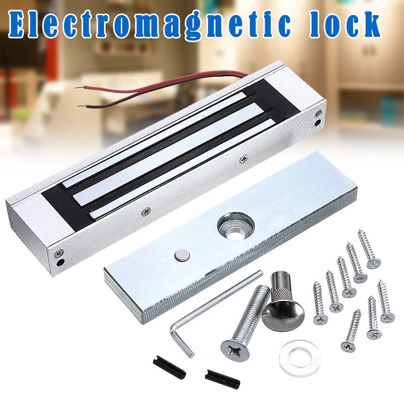 Newly Electric Magnetic Lock 180KG Home Security System Durable for Door Entry Access DAG-ship
Newly Electric Magnetic Lock 180KG Home Security System Durable for Door Entry Access DAG-ship