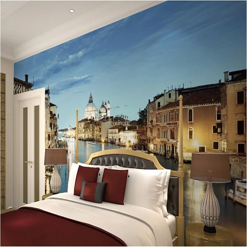 beibehang Venice European architectural landscape large wallpaper bedroom painting living room TV background mural wall paper
beibehang Venice European architectural landscape large wallpaper bedroom painting living room TV background mural wall paper