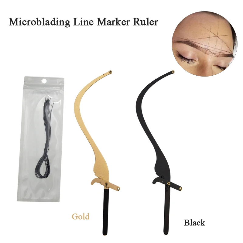 Tattoo Line Marker Ruler Permanent Makeup Supply New Eyebrow Measure Tools Microblading Marker Ruler with 10pcs Thread Lines
Tattoo Line Marker Ruler Permanent Makeup Supply New Eyebrow Measure Tools Microblading Marker Ruler with 10pcs Thread Lines