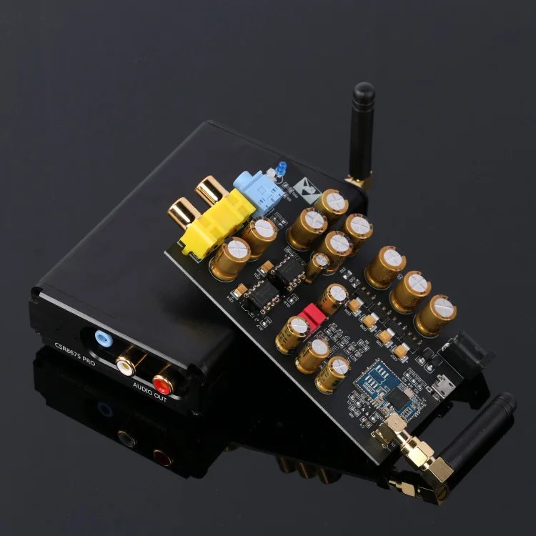 Lossless HIFI CSR8675 APTX HD Bluetooth 5.0 Headphone Amplifier PCM5102A I2S DAC Decoding 24BIT TWS 3.5M RCA Output
Lossless HIFI CSR8675 APTX HD Bluetooth 5.0 Headphone Amplifier PCM5102A I2S DAC Decoding 24BIT TWS 3.5M RCA Output