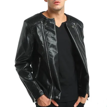 2017 Classic Style Motorcycling PU Leather Jackets Men Slim Male Motor Jacket Men's Clothes
2017 Classic Style Motorcycling PU Leather Jackets Men Slim Male Motor Jacket Men's Clothes