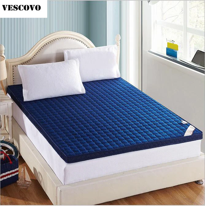 VESCOVO Double air mattress foldable massage materasso quechua 3D memory foam mattress BLUE BEIGE
VESCOVO Double air mattress foldable massage materasso quechua 3D memory foam mattress BLUE BEIGE