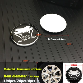 New DATA CHAMPS MOTOR SPORTS Aluminium Badge Emblem Label Sticker Car Styling 56mm decals for dodge Viper wheel center stickers
New DATA CHAMPS MOTOR SPORTS Aluminium Badge Emblem Label Sticker Car Styling 56mm decals for dodge Viper wheel center stickers