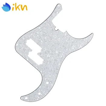 New White Pearl Pickguard Electric Bass Pick Guard 4Ply For 13 Hole 4 String PB Bass Parts
New White Pearl Pickguard Electric Bass Pick Guard 4Ply For 13 Hole 4 String PB Bass Parts