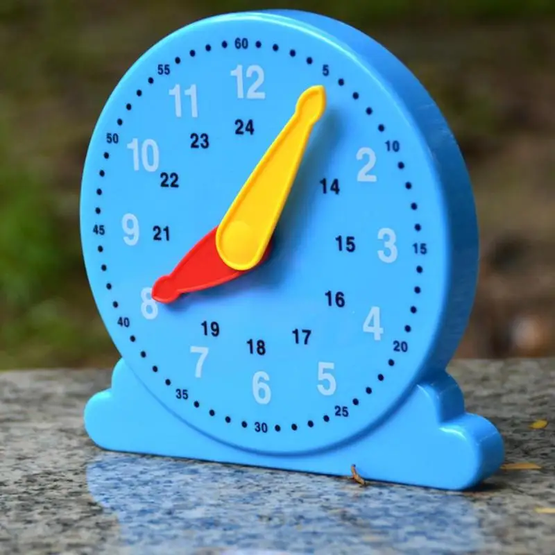 Analog Clock Toy Hands Adjustable Time Learning Kids Education Toy Gifts Time Leaning Tool for Kids Childen
Analog Clock Toy Hands Adjustable Time Learning Kids Education Toy Gifts Time Leaning Tool for Kids Childen