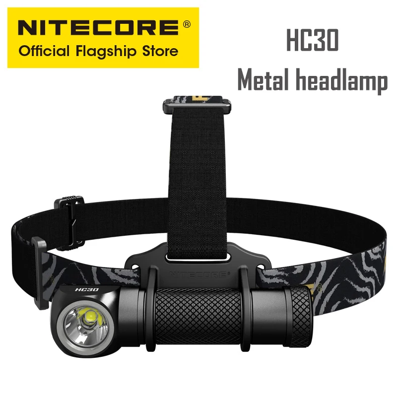 Светодиодный фонарь NITECORE HC30 с возможностью поворота на открытом воздухе съемный
