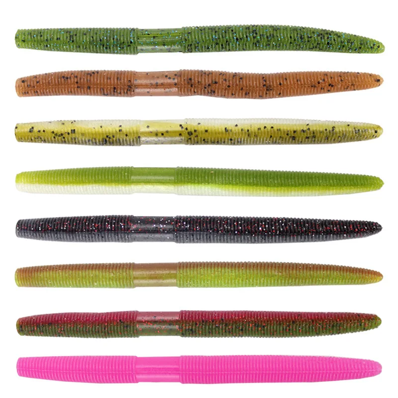 Fishing Maggots Worm Lure Add Salt Screw Thread Soft Bait Grub 13.5cm 10g Long Cast Artificial Lures Lot 4 Pieces Sale
Fishing Maggots Worm Lure Add Salt Screw Thread Soft Bait Grub 13.5cm 10g Long Cast Artificial Lures Lot 4 Pieces Sale