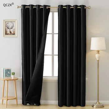 QCZX Back Blackout Draperies Curtains - Window Treatment Thermal Insulated Solid Grommet Blackout Curtains/Drapes for Bedroom
QCZX Back Blackout Draperies Curtains - Window Treatment Thermal Insulated Solid Grommet Blackout Curtains/Drapes for Bedroom