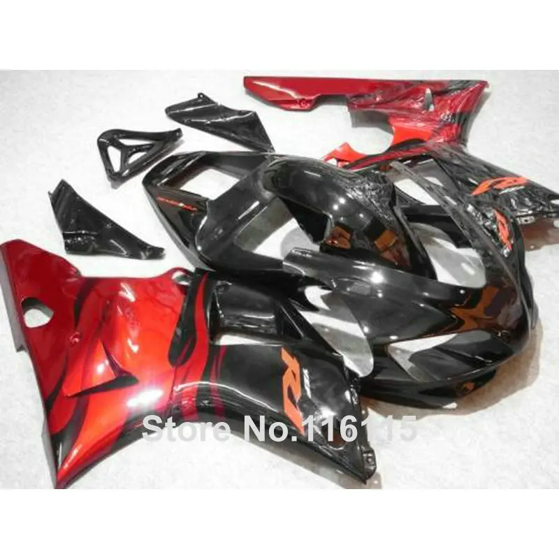 Injection molding plastic fairings set for YAMAHA 1998 1999 YZF-R1 black red body kits YZF R1 98 99 fairing kit HH27
Injection molding plastic fairings set for YAMAHA 1998 1999 YZF-R1 black red body kits YZF R1 98 99 fairing kit HH27