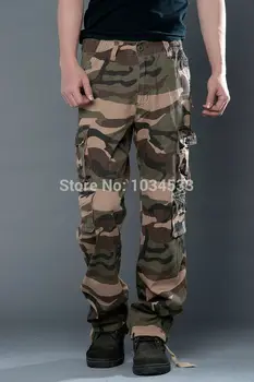 Combat Men's MIlitary Style Loose Trousers Pant Cotton camouflage Cargo Casual Trousers Pant With Big Pocket
Combat Men's MIlitary Style Loose Trousers Pant Cotton camouflage Cargo Casual Trousers Pant With Big Pocket