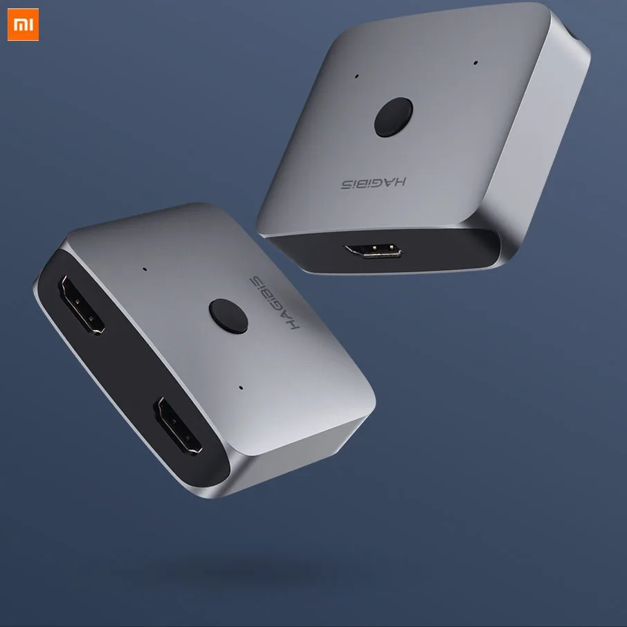 Original Xiaomi HAGIBIS HDMI Multi-function Converter Adapter Dual Way HDMI Splitter Switcher 4K 1080P HDTV for compute TV box
Original Xiaomi HAGIBIS HDMI Multi-function Converter Adapter Dual Way HDMI Splitter Switcher 4K 1080P HDTV for compute TV box