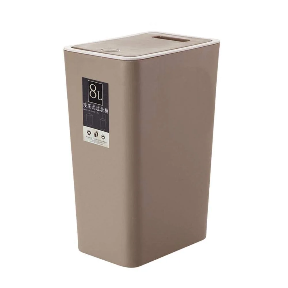 Pressing Trash Bin Wastebasket Dustbin Large Capacity Rubbish Storage Dust Trash Can Household Plastic Paper Bucket Garbage
Pressing Trash Bin Wastebasket Dustbin Large Capacity Rubbish Storage Dust Trash Can Household Plastic Paper Bucket Garbage