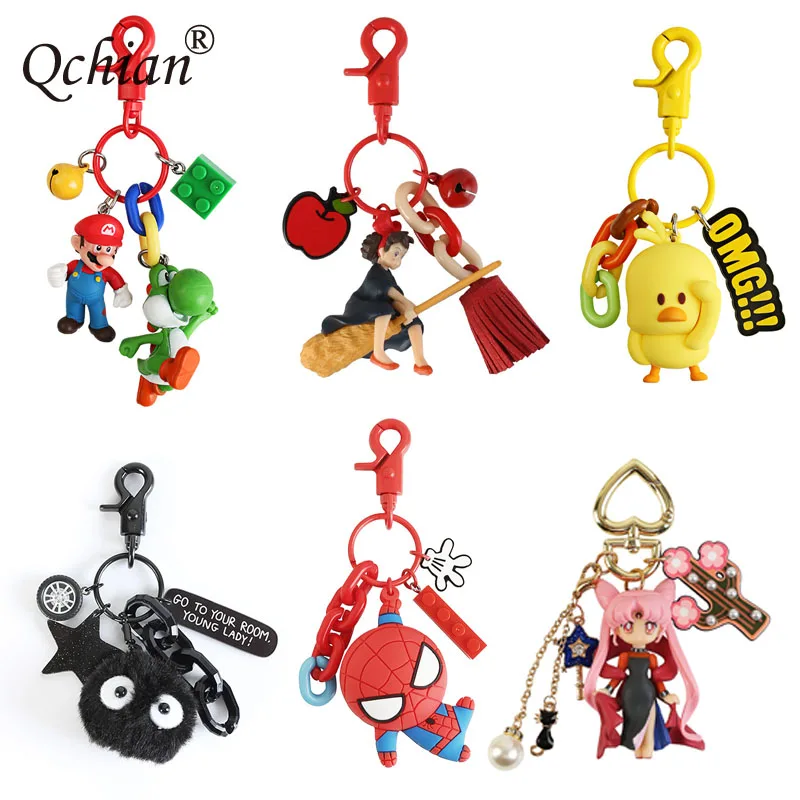 Exquisite Key Backpack Decorative Pendant Jewelry Dragon Ball Super Mary Spirited Away Sailor Moon Korean Style Keychain
Exquisite Key Backpack Decorative Pendant Jewelry Dragon Ball Super Mary Spirited Away Sailor Moon Korean Style Keychain