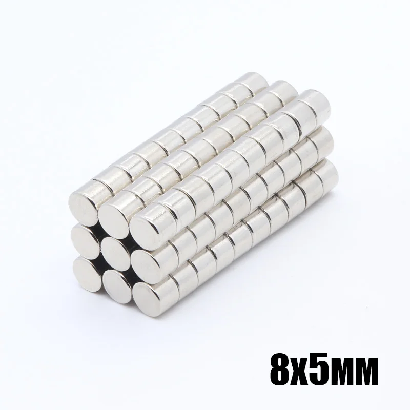 200pcs 8x5 mm Strong Round Cylinder Magnets 8x5 mm Rare Earth Neodymium N35 Permanent Magnet Powerful Magnet Round Magnet 8*5mm
200pcs 8x5 mm Strong Round Cylinder Magnets 8x5 mm Rare Earth Neodymium N35 Permanent Magnet Powerful Magnet Round Magnet 8*5mm
