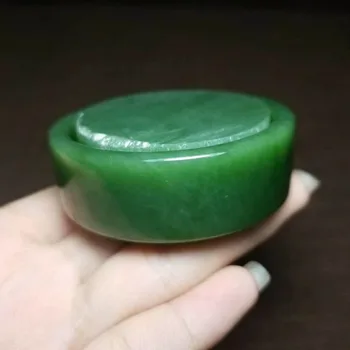 H13#Russian material and Tian Yubing bottom apple green jasper bracelet bracelet core two-piece
H13#Russian material and Tian Yubing bottom apple green jasper bracelet bracelet core two-piece