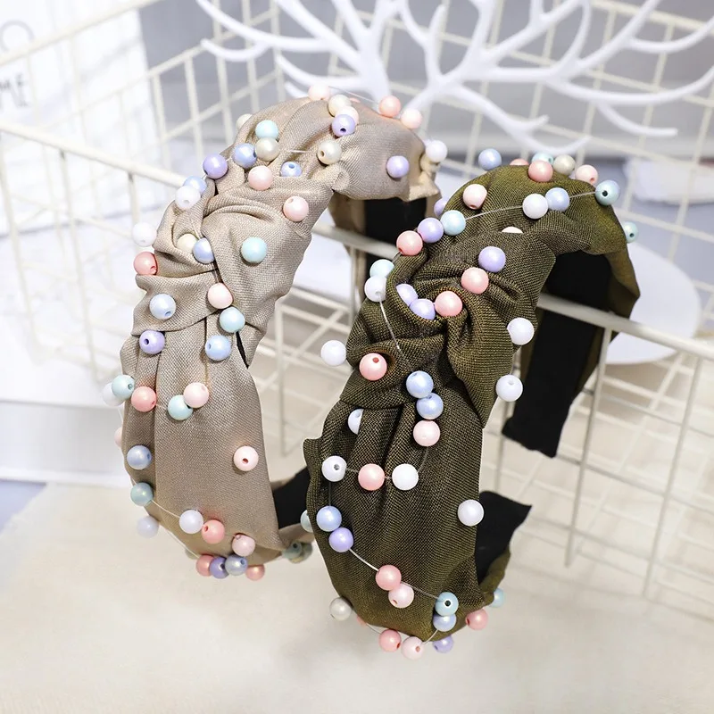 FASACC Fashion Girls Headband Hairband Women Knot Pearl Hair Band Female Korean Bezel Woman Head Band Vintage Hair Accessories
FASACC Fashion Girls Headband Hairband Women Knot Pearl Hair Band Female Korean Bezel Woman Head Band Vintage Hair Accessories