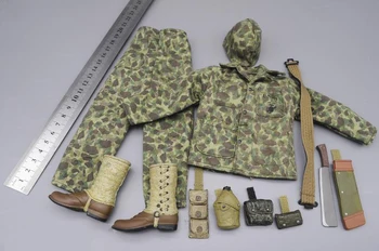 1/6 WWII U.S Pacific War Uniform Clothes Pants Coat Shoes Accessories for 12''Action Figures Bodies DIY
1/6 WWII U.S Pacific War Uniform Clothes Pants Coat Shoes Accessories for 12''Action Figures Bodies DIY