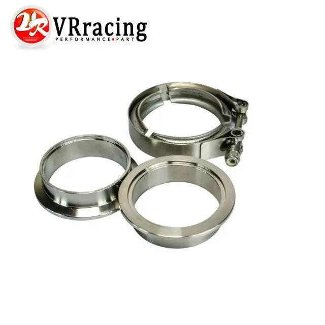 VR RACING - 2.75" SUS 304 Steel Stainless Exhaust V Band Clamp Flange Kit V-band Vband Male Female Design VR-VCN275+VFM275
VR RACING - 2.75" SUS 304 Steel Stainless Exhaust V Band Clamp Flange Kit V-band Vband Male Female Design VR-VCN275+VFM275