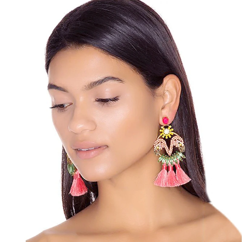 Dvacaman Brand Luxury Wedding Crystal Flower Drop Earrings Women Party Tassel Drop Earrings Bohemian Maxi Statement Jewelry RR93
Dvacaman Brand Luxury Wedding Crystal Flower Drop Earrings Women Party Tassel Drop Earrings Bohemian Maxi Statement Jewelry RR93