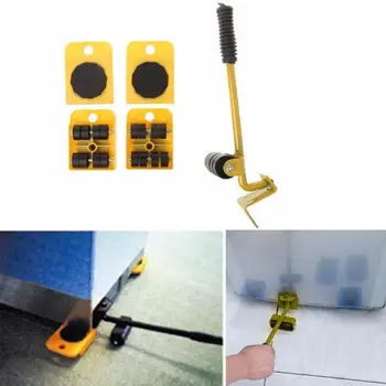 Furniture Mover Tool Set Furniture Transport Lifter Heavy Stuffs Moving Tool 4 Wheeled Mover Roller+1 Wheel Bar Hand Tools Set
Furniture Mover Tool Set Furniture Transport Lifter Heavy Stuffs Moving Tool 4 Wheeled Mover Roller+1 Wheel Bar Hand Tools Set